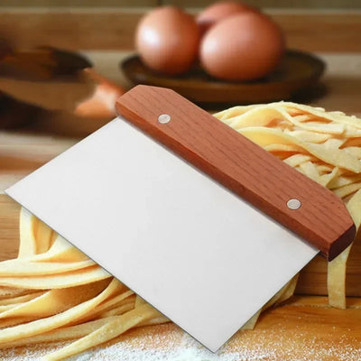Stainless Steel Dough Scraper with Measuring Scale - Smarsty