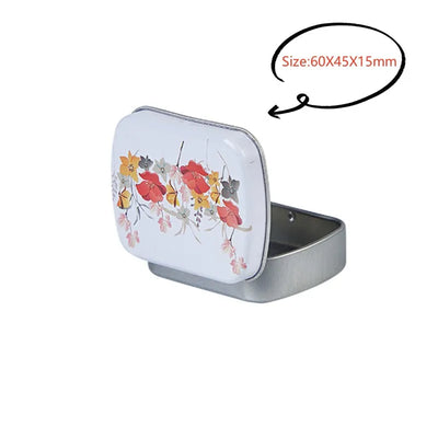 Small Metal Storage Box for Jewelry and Coins - Smarsty