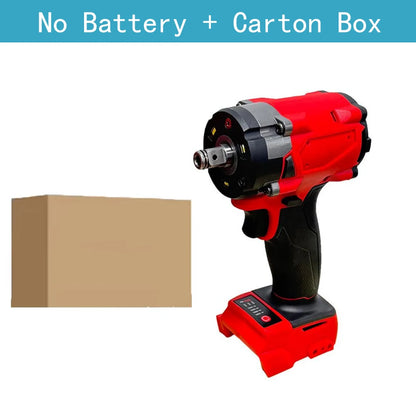 Brushless Impact Wrench 500Nm Cordless Electric Driver - Smarsty