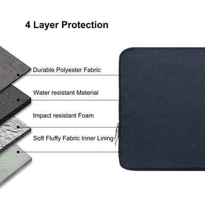 Waterproof Laptop Sleeve Bag Universal 11 16 Inch Soft Case - Smarsty