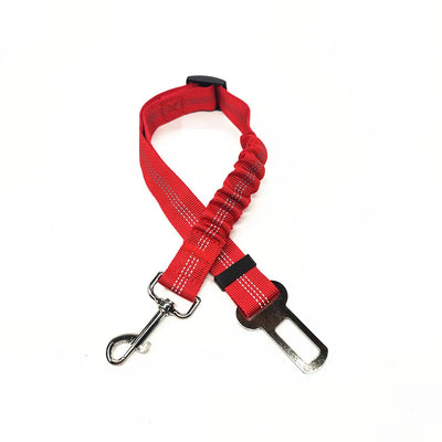 Adjustable Dog Car Seat Belt Harness with Reflective Cushioning - Smarsty