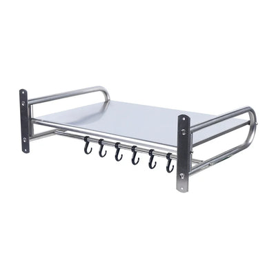 Microwave Oven Rack Stainless Steel Microwave Oven Shelf Wall-Mounted Kitchen Shelf Kitchen Shelves Counter - Smarsty