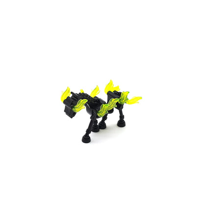 MOC Halloween Skeleton Army Mini Doll Building Blocks DIY Assembled Building Blocks Character Doll Skeleton Horse Ornaments Toy
