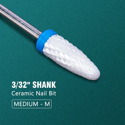 Electric Manicure Drill Bit with Ceramic Burr - Smarsty