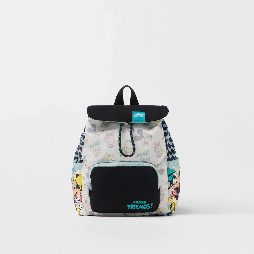 Kids Cartoon Backpack Mickey Mouse For Boys Durable Nylon - Smarsty