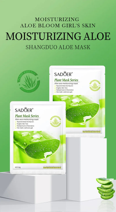 Natural Plant Face Masks for Deep Hydration and Firming - Smarsty