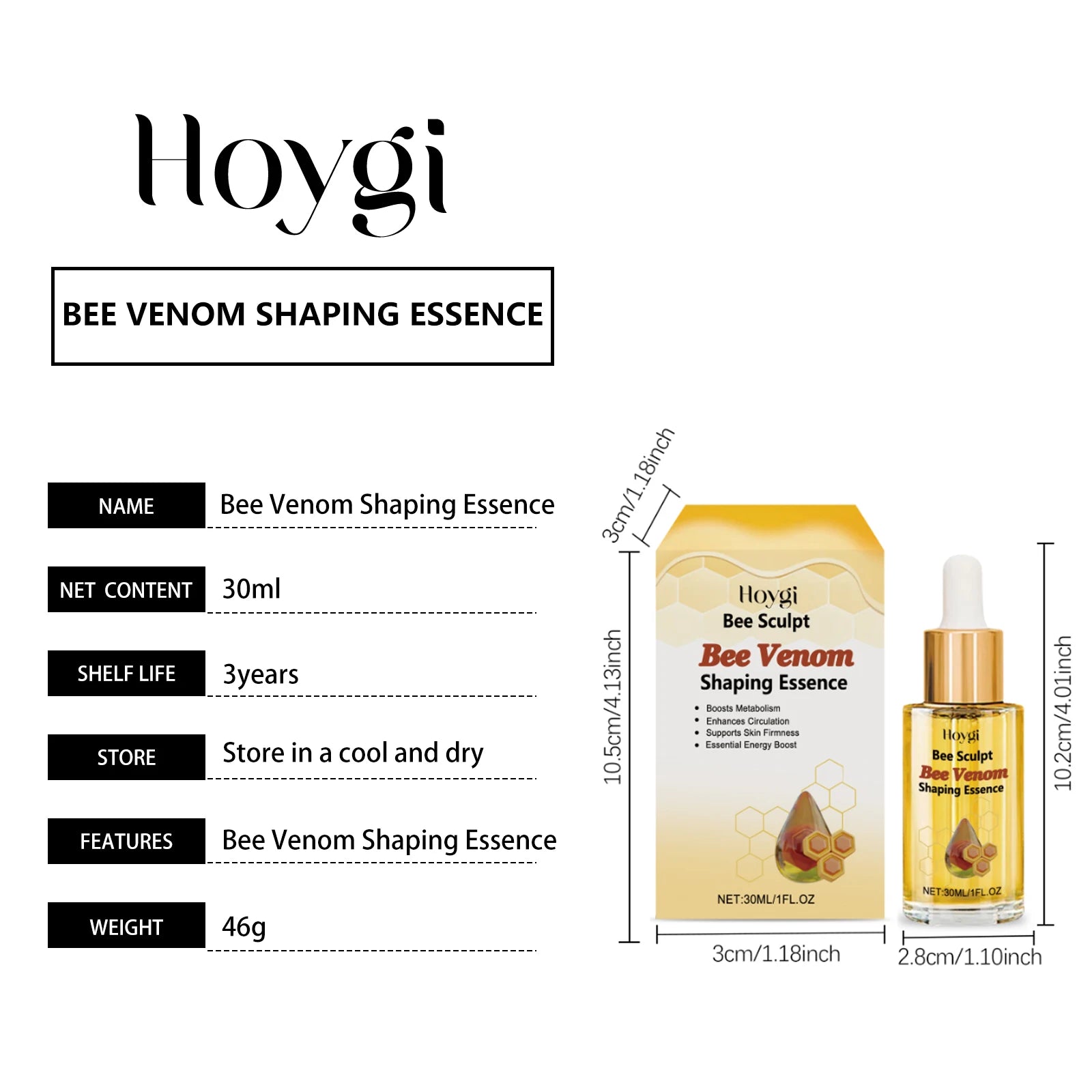 Bee Venom Firming Oil for Weight Loss and Cellulite - Smarsty
