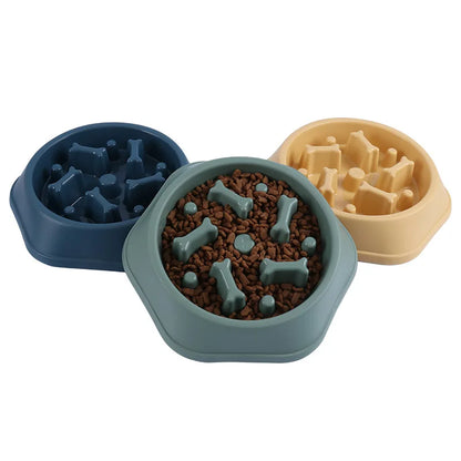 Slow Feeder Dog Bowl for Healthy Eating - Smarsty