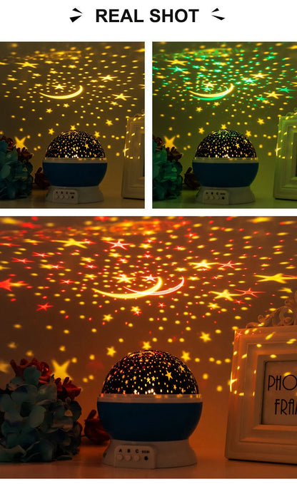 Starry Sky Projector Night Light for Baby Nursery - Smarsty