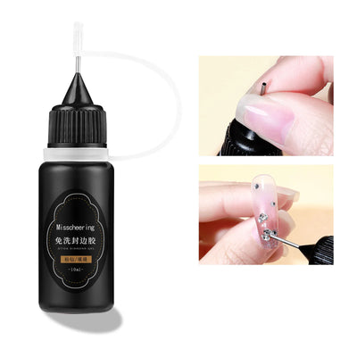 30g Nail Rhinestone Glue for Nails Super Strong Gel Nail Glue for Nail Charm 3D Nails Bling Gel Decoration Gem Nail Art Diamonds - Smarsty