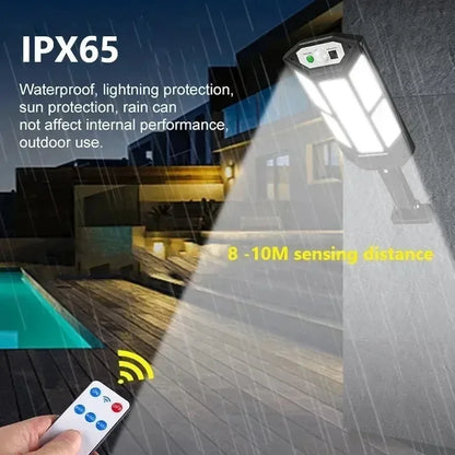 15000LM Solar Motion Sensor Light for Outdoor Use - Smarsty