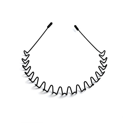 Unisex Alloy Hair Hoop Anti Slip Invisible Headband - Smarsty