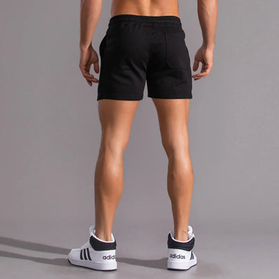Cotton Running Shorts For Men Gym Fitness Home Casual Sport Underwear Yoga Workout Training Loose Boxers Super Short Pants Sweat - Smarsty