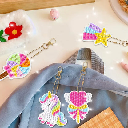 Children's Cartoon Unicorn Diamond Painting Craft Set - Smarsty