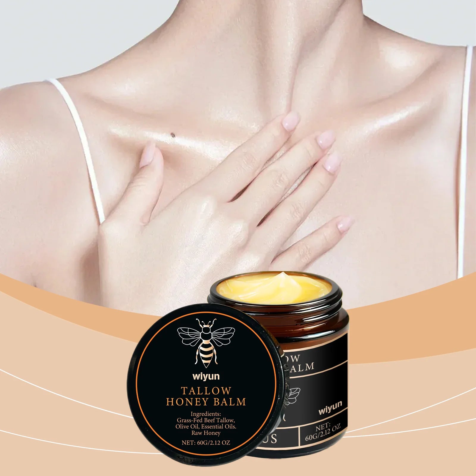 Beef Tallow Body Lotion for Dark Spot Reduction - Smarsty