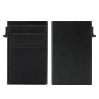 Rfid Credit Card Holder Men Thin Slim Mini Minimalist Wallets Luxury Metal Bank ID Cardholer Case Wallet for Men Carteras Choice