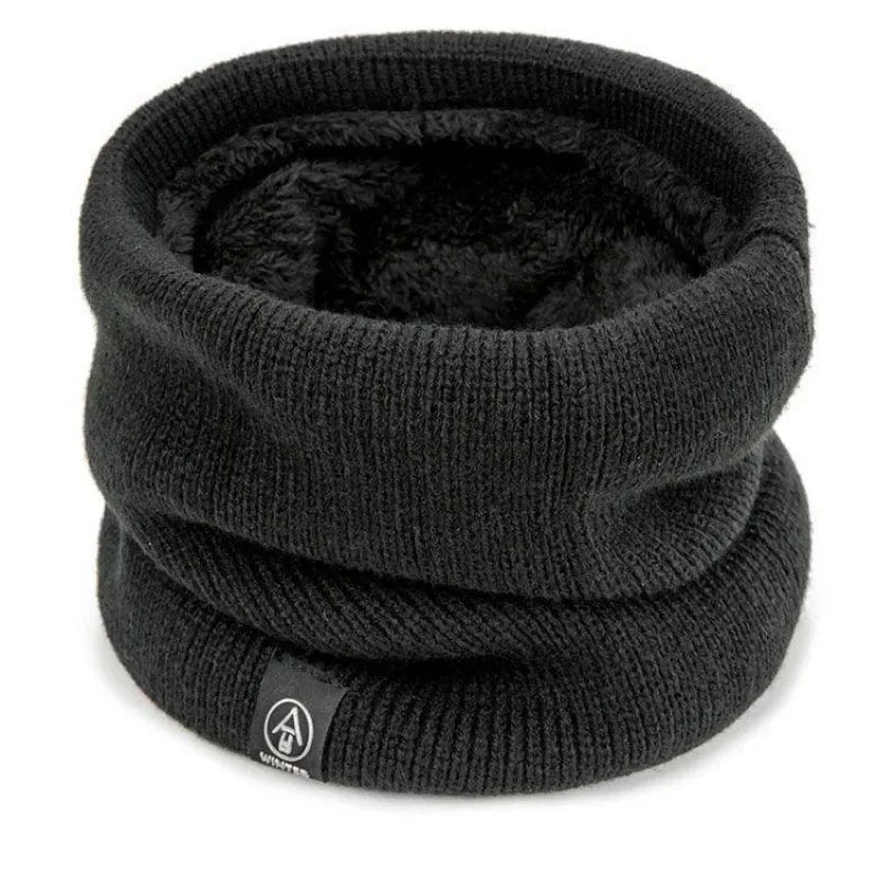 Knitted Neck Warmer Sports Scarf Fashion Soft Women Men Face Cover Winter Skating Running Hiking Scarves Thick Cold-proof Collar - Smarsty