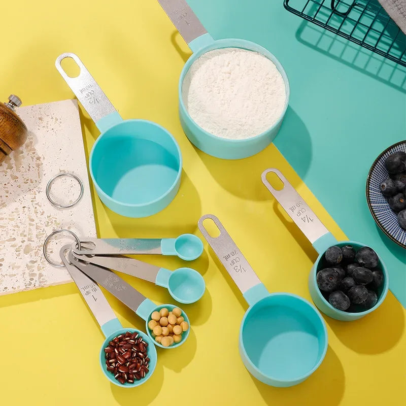 Stainless Steel Measuring Cups and Spoons Set for Precise Baking - Smarsty