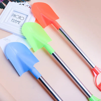 Children Beach Shovel 56cm Stainless Steel Pointed Shovel Toy Sand Snow Thickened Play House Beach Shovel Outdoor Toys Kids Gift by Smarsty