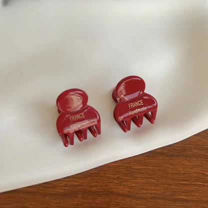 Mini Acetate Hair Claw Clips For Girls Cute Lightweight Grip - Smarsty