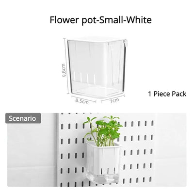 New DIY Pegboard Accessories Hanging Shelf Storage Hooks Wall Organizer No Punching Crafts Organization For Garage Kitchen Room by Smarsty