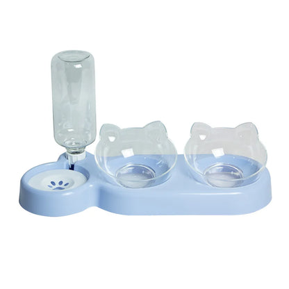 Elevated Cat and Dog Bowls for Easy Feeding - Smarsty