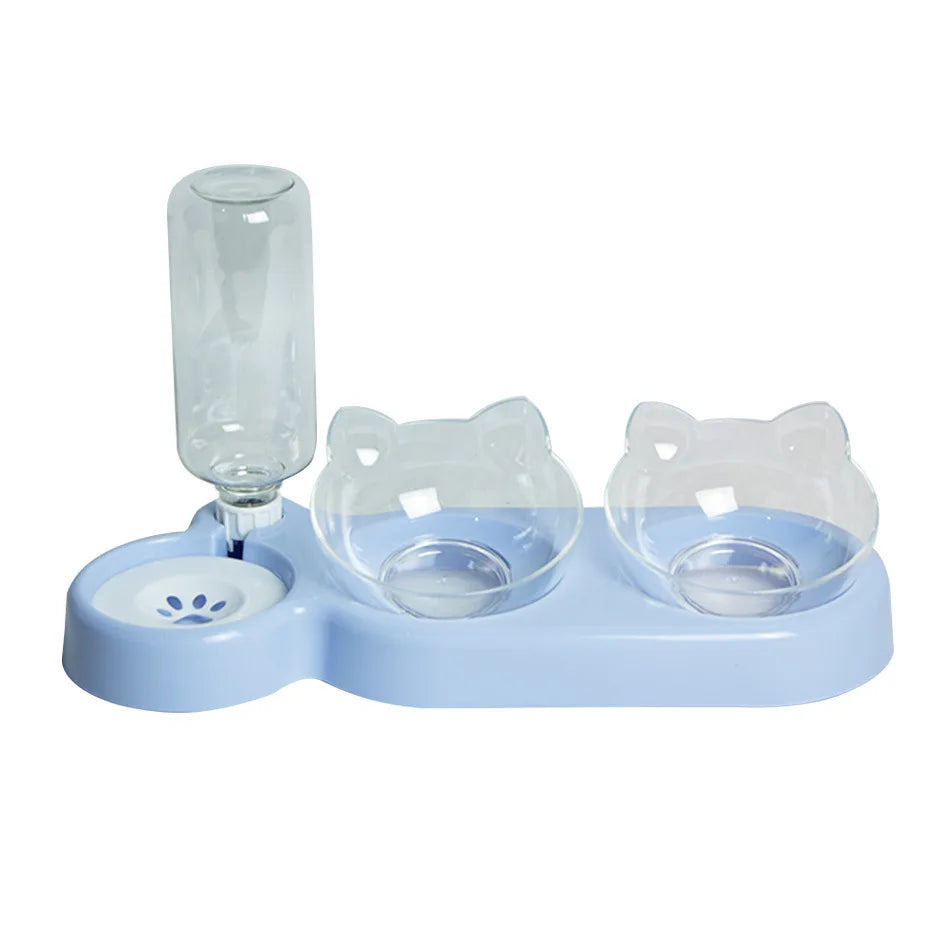 Elevated Cat and Dog Bowls for Easy Feeding - Smarsty