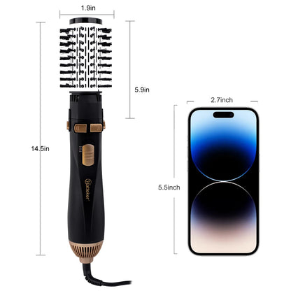Hatteker Hot Air Brush Hair Dryer with Strong Wind - Smarsty