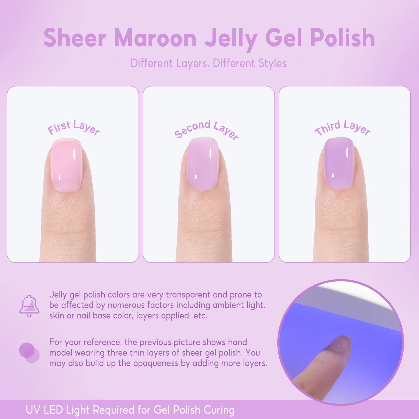 Coscelia Jelly Nail Gel Polish Set for Stunning Nail Art - Smarsty