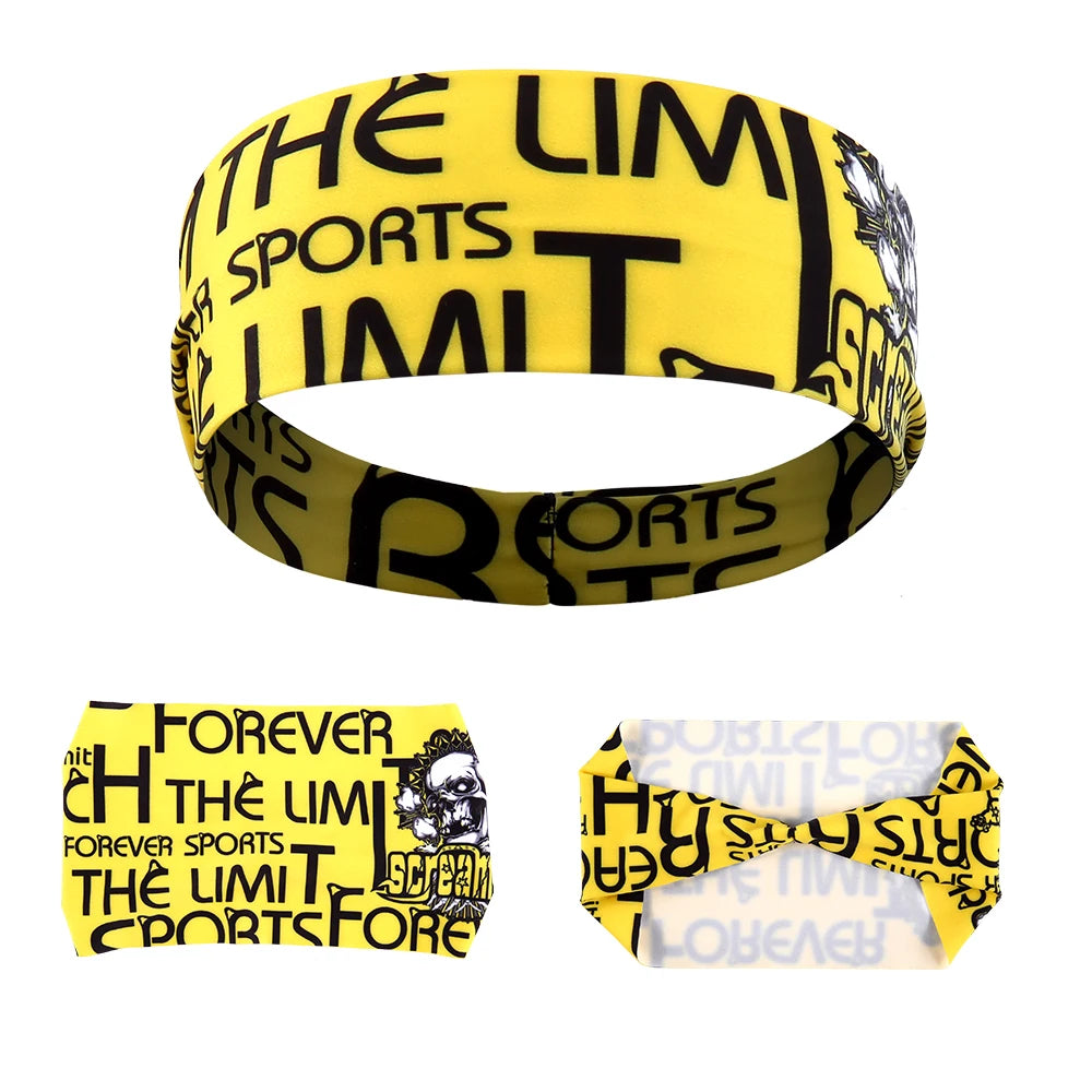 Unisex Sport Headband Moisture Wicking Breathable Sweatband - Smarsty