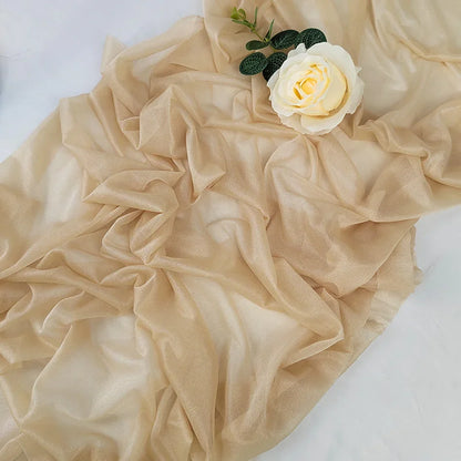 Chiffon Table Runner for Elegant Wedding and Party Decor - Smarsty
