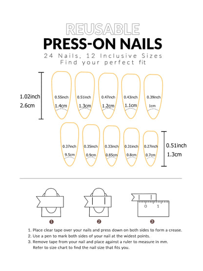 Pink Bowknot Stiletto Press On Nails 24PCS Full Cover - Smarsty