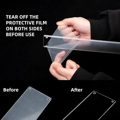 1pc,Multilayer acrylic transparent display rack, desk storage rack, suitable for cosmetics, perfume, dolls, nail polish shelf by Smarsty