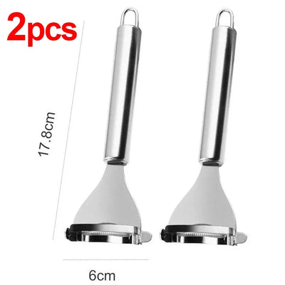 Stainless Steel Corn Peeler Serrated Corn Stripper Peelers Cob Shaver Planer Thresher Cutter Kitchen Fruit Vegetable Gadget Tool by Smarsty