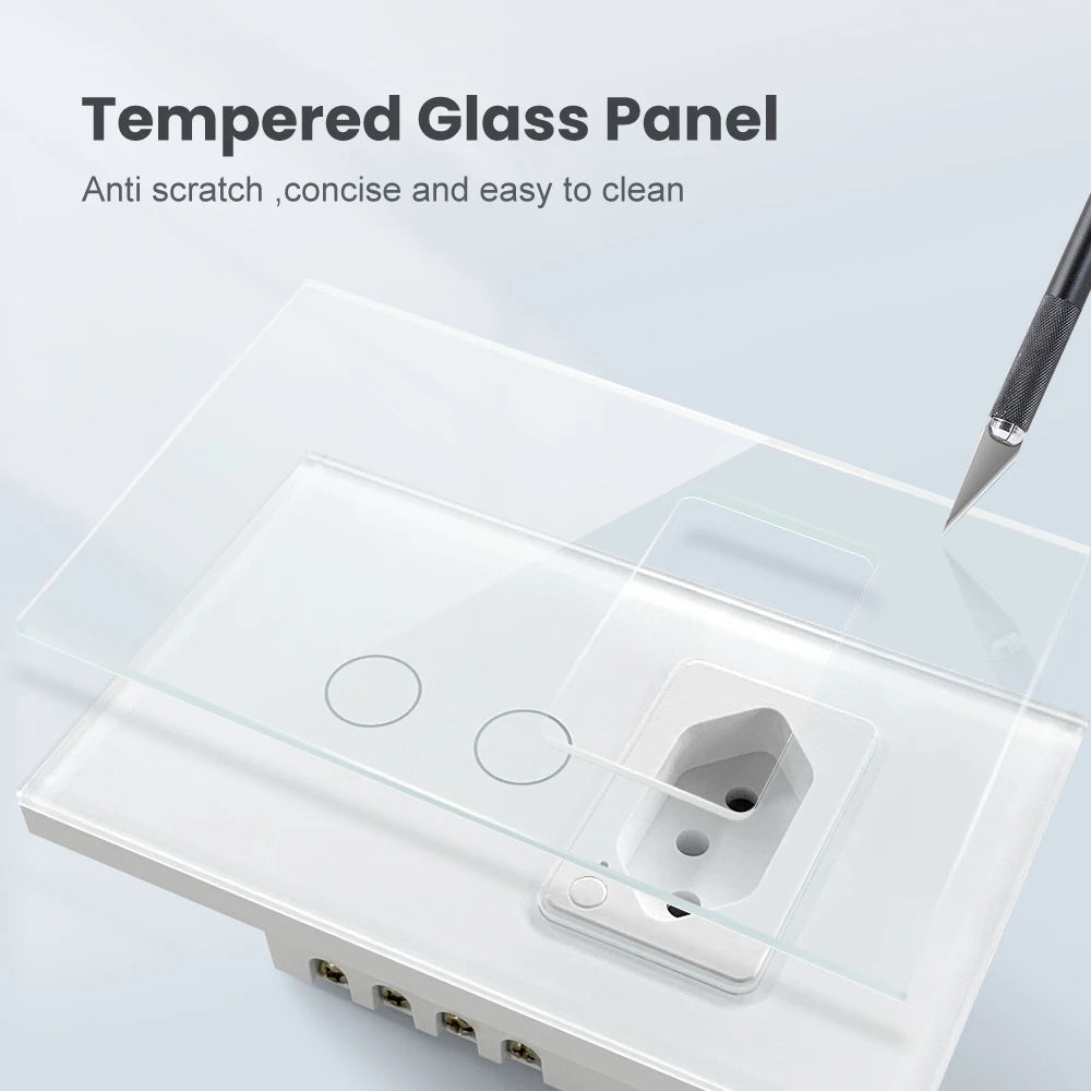 AVATTO Smart Light Switch with WiFi Control and 20A Socket - Smarsty