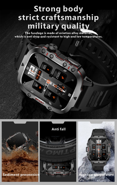 Smart Waterproof Fitness Smartwatch with Bluetooth Call - Smarsty