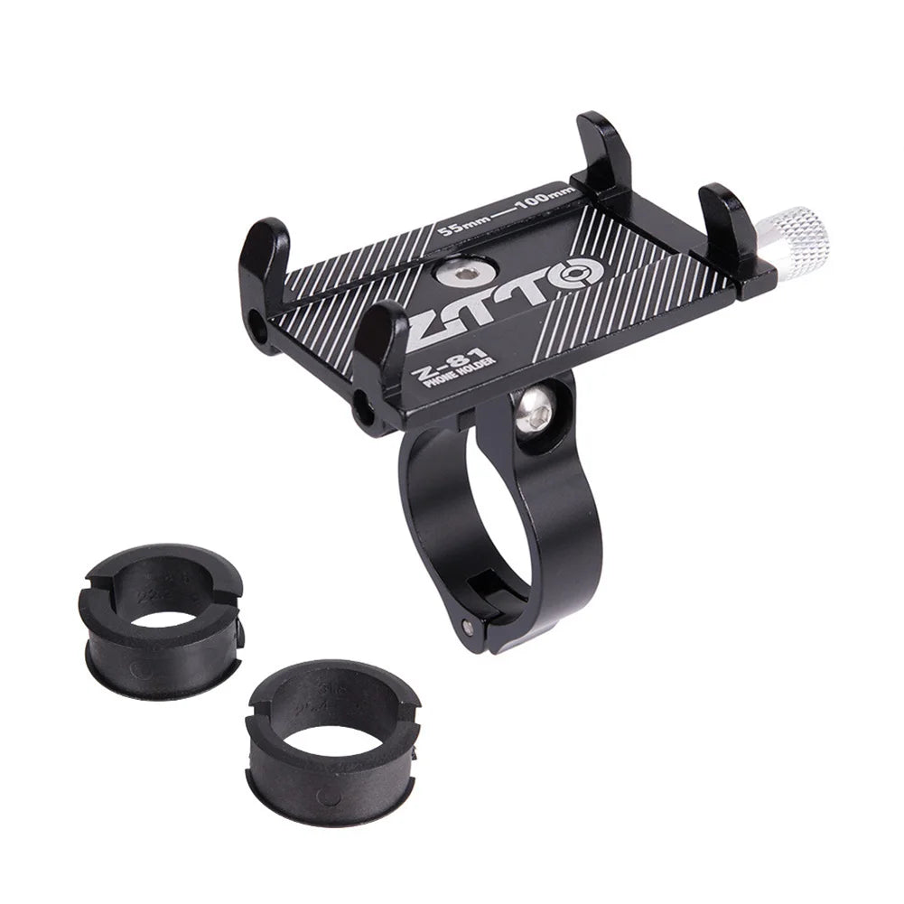 360 Degree Rotation Bike Phone Holder Mount Aluminum Alloy - Smarsty