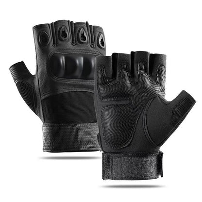 Half Finger Tactical Hunting Gloves Anti Skid Breathable - Smarsty
