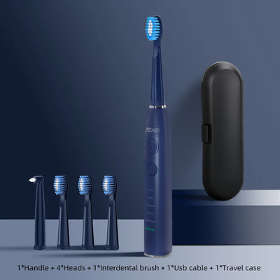 Seago Electric Sonic Toothbrush with 360 Days Battery Life - Smarsty