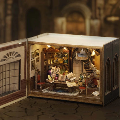 Wooden Miniature Doll House 3D Puzzle Assembly Building Model Kit Small Room Toys Home With Furniture Lighting Wooden Craft Gift