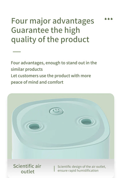 USB Essential Oil Humidifier with Double Spray Mist - Smarsty
