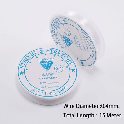 Transparent Elastic Cord For Jewelry Making Durable - Smarsty