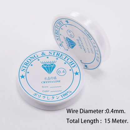 Transparent Elastic Cord For Jewelry Making Durable - Smarsty