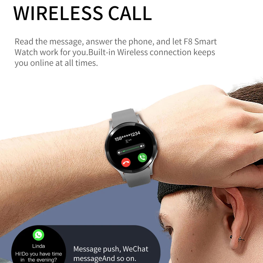 Bluetooth Smartwatch for Men and Women with Health Monitor - Smarsty