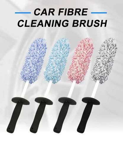 Car Wheel Brush With Premium Microfiber And Non Slip Handle - Smarsty