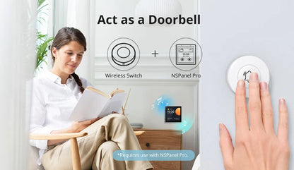 Zigbee Wireless Switch for Smart Home Automation - Smarsty