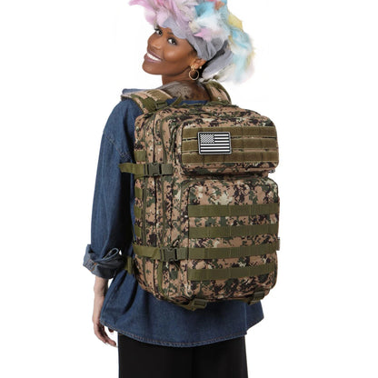 25L/50L Tactical Backpack Molle Bag Outdoor Bags Backpack for Hiking Camping Trekking Hunting Fishing GYM Bags Backpacks - Smarsty