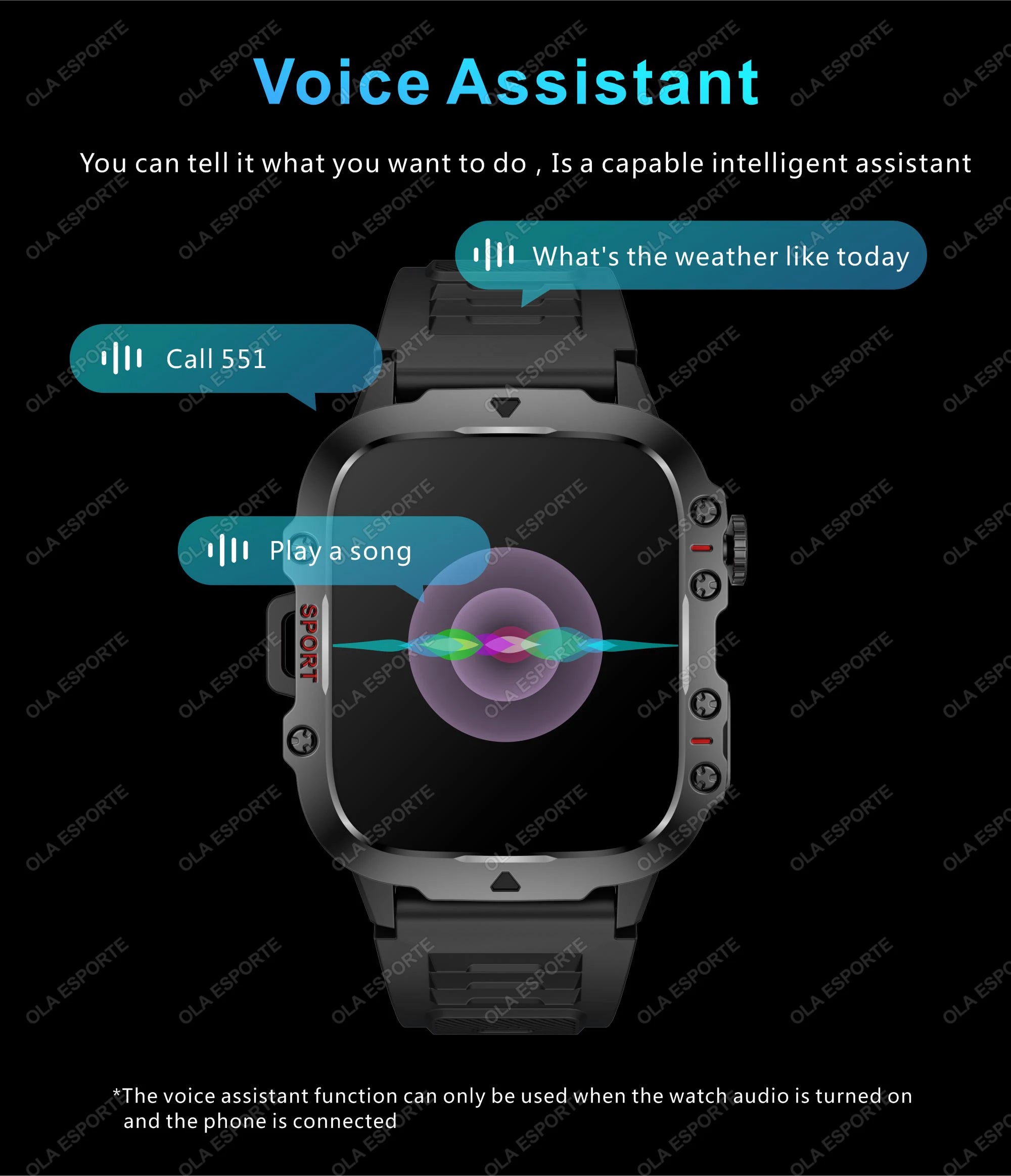 Xiaomi Military Smart Watch for Men with Health Monitor - Smarsty