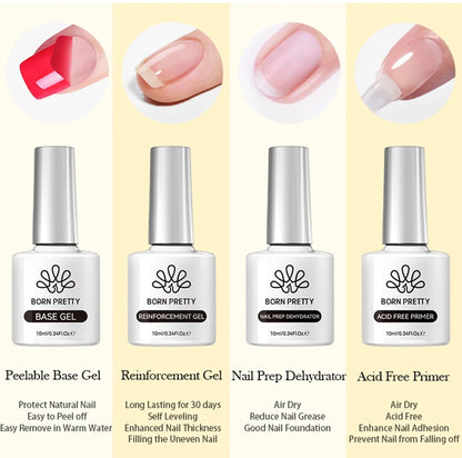 Born Pretty Super Top Coat and Base Gel Polish - Smarsty