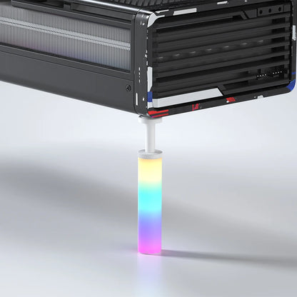 5V 3Pin ARGB Graphics Card Brace GPU Support Bracket Adjustable Telescopic Rotary Screw Aluminum Alloy for Vertical GPU Holder